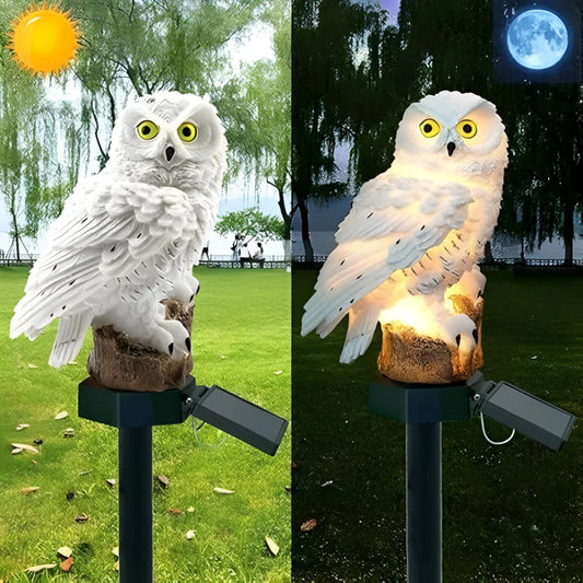 LumaEule® Solar-Gartenlampe